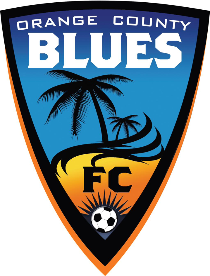 Orange County Blues FC 2015-Pres Primary Logo t shirt iron on transfers